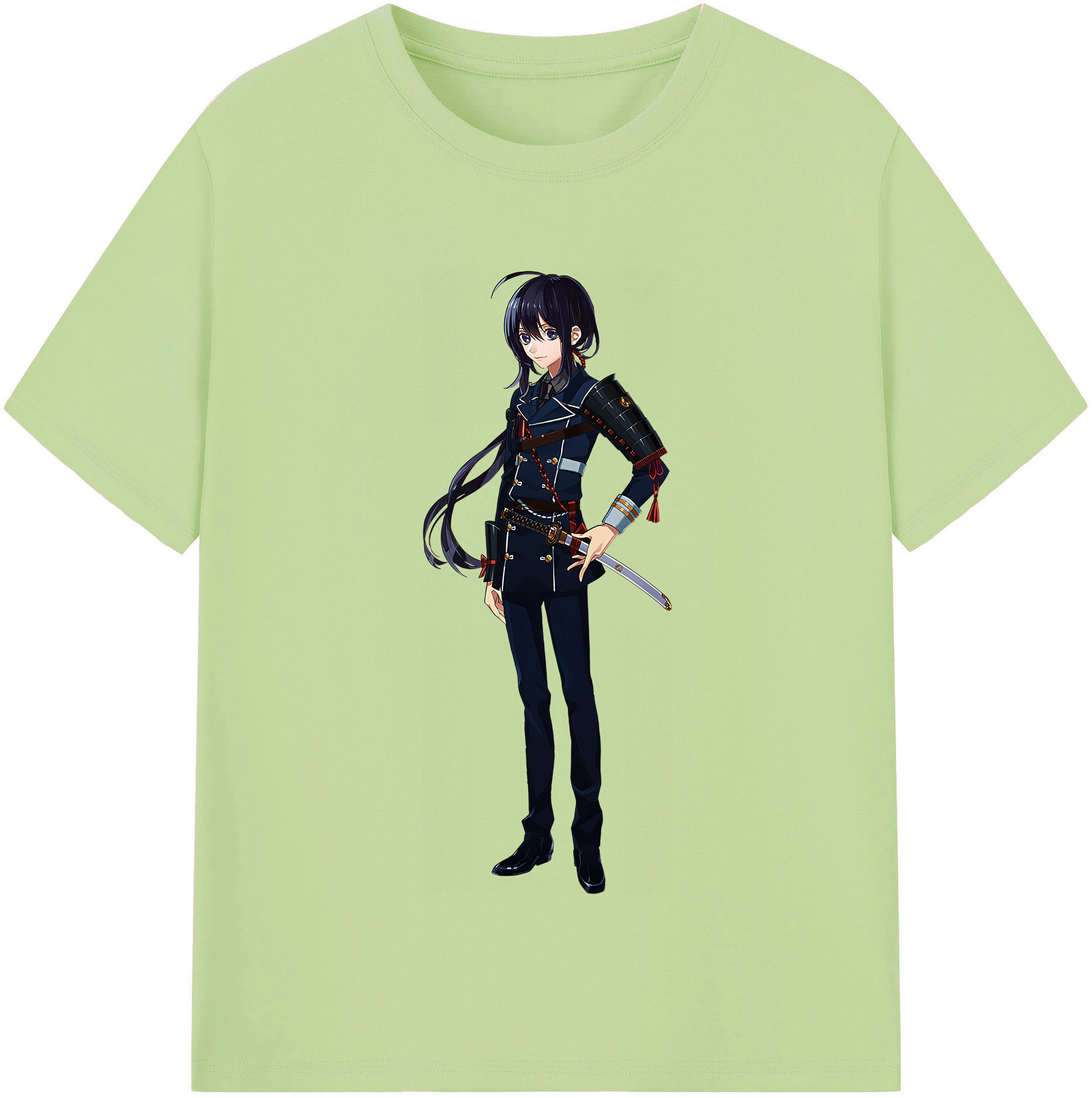 （画像用） 刀剣乱舞 Touken Ranbu 綿100％半袖Tシャツ（フロントプリント）